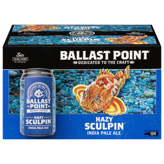 Buy Ballast Point Hazy Sculpin IPA 6pk  - Holiday House Liquor 