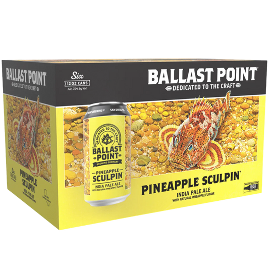 Buy Ballast Point Pineapple Sculpin IPA 6-Pack - Holiday House Liquor