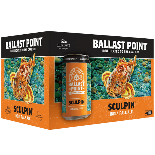 Buy Ballast Point Sculpin IPA 6-Pack - Holiday house Liquor 