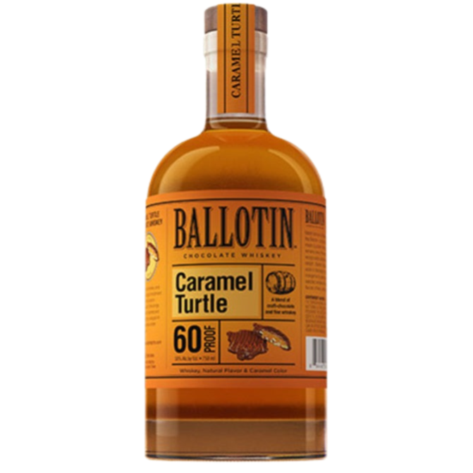 Ballotin Caramel Turtle Chocolate Whiskey - 750ML Whiskey