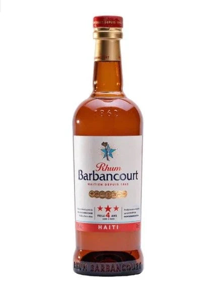 Rhum Barbancourt Aged Rum Three Star 4 Yr - 750ML