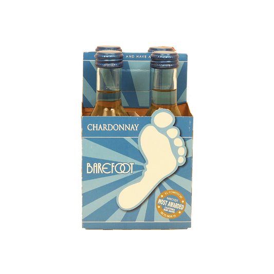 Barefoot:Chardonnay - 4pk/187ml