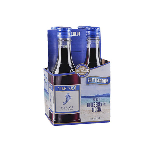 Barefoot:Merlot - 4PK