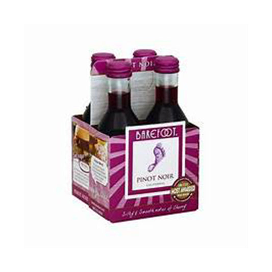 Barefoot:Pinot Noir - 4/187ML