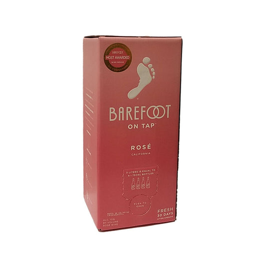 Barefoot Rose Box Wine - 3L