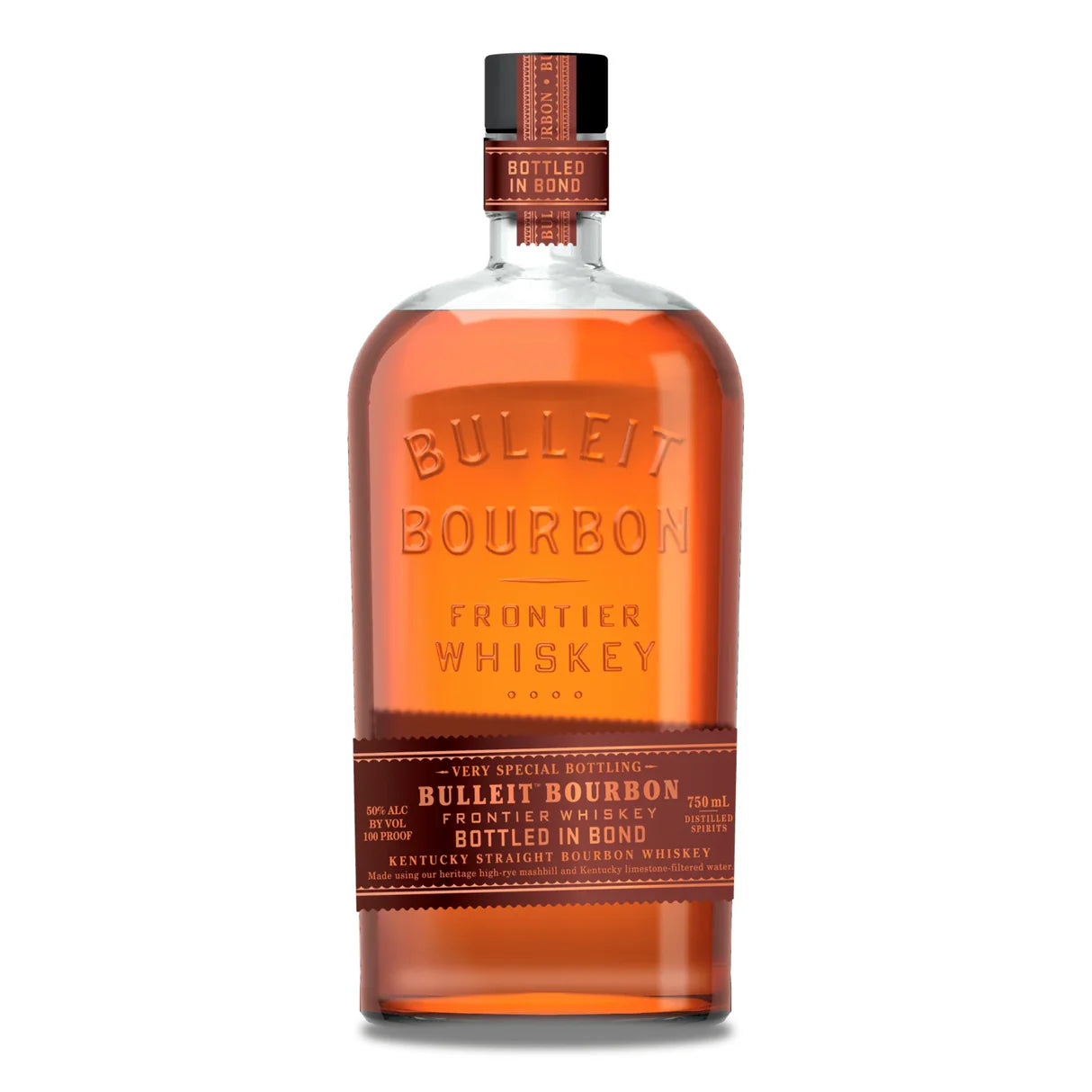 Bulleit Bottled In Bond Straight Bourbon Frontier Whiskey - 750ML