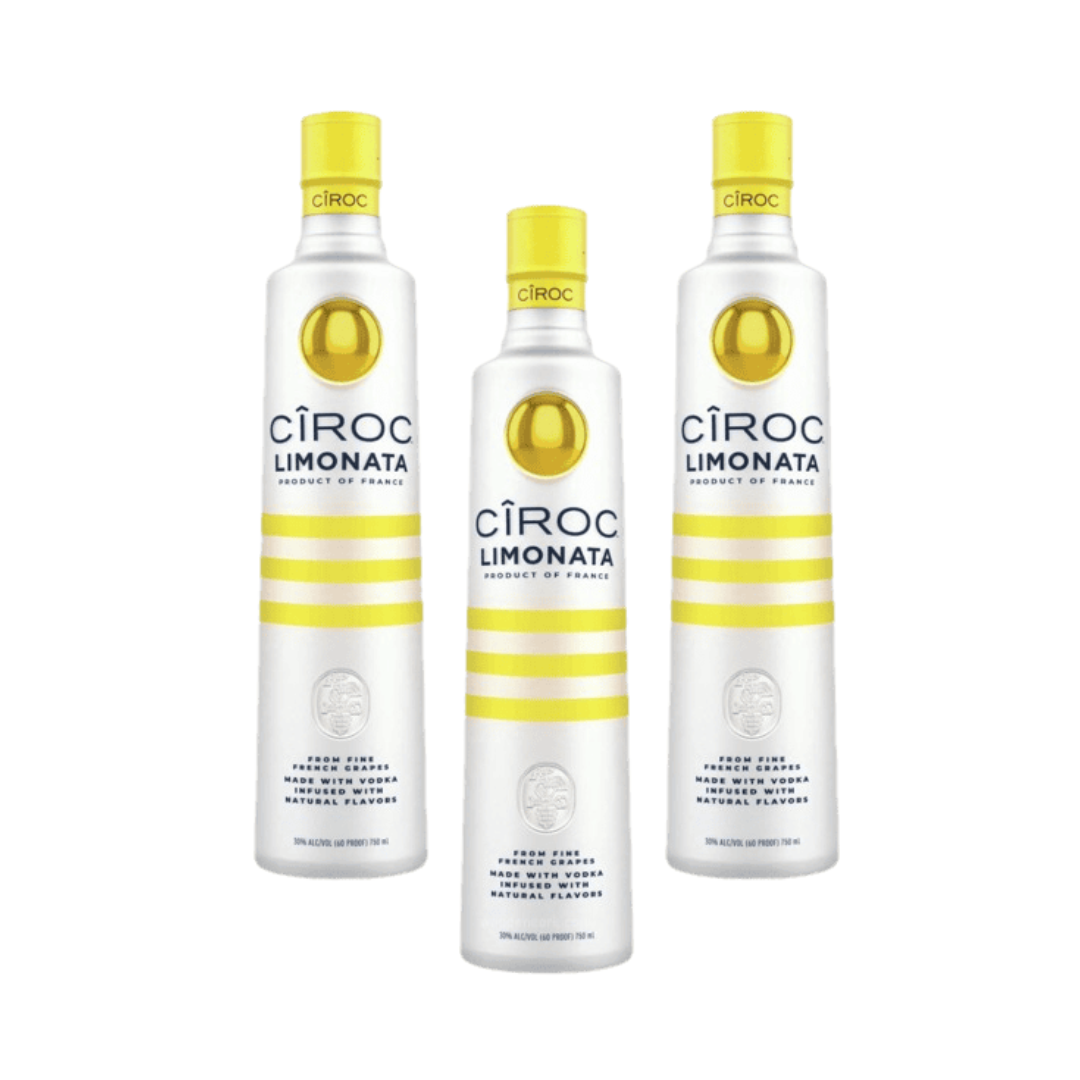 Ciroc Limonata Vodka 3 Pack bottles