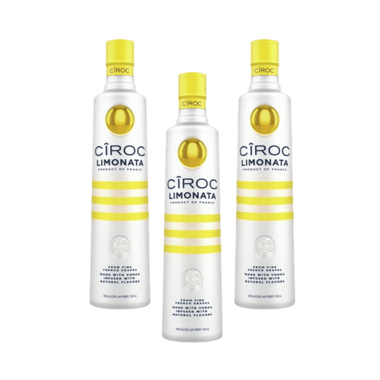 Ciroc Limonata Vodka 3 Pack bottles