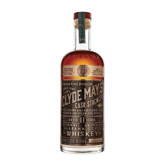 Clyde May's 11 Year Cask Strength Alabama Whiskey 750ML Bottle Front