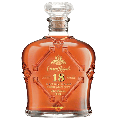 Crown Royal Extra Rare 18 Year Old Blended Canadian Whisky - 750ML 