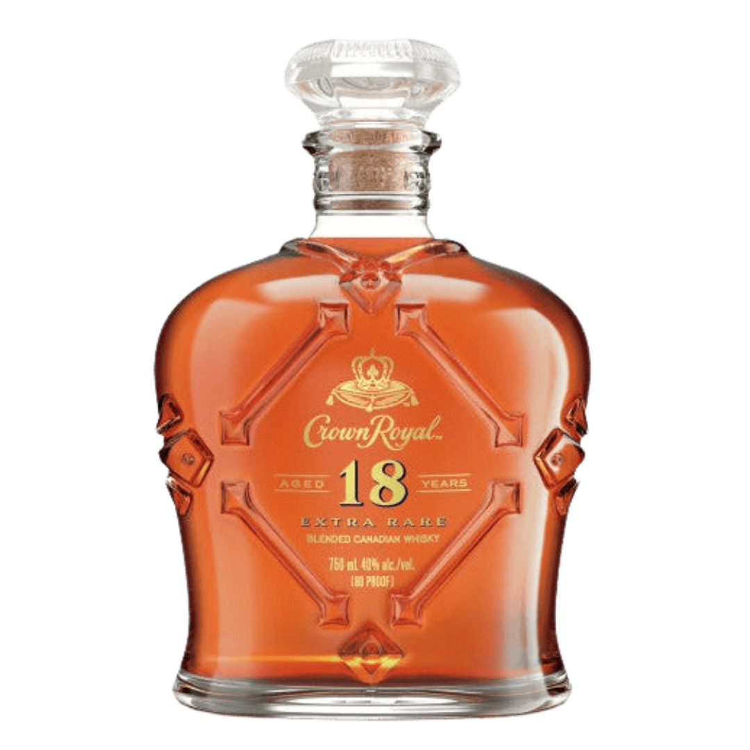 Crown Royal 18 Year Extra Rare Whisky 750ML | Premium Aged Canadian Whisky