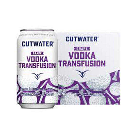 Cutwater Grape Vodka - 4PKC