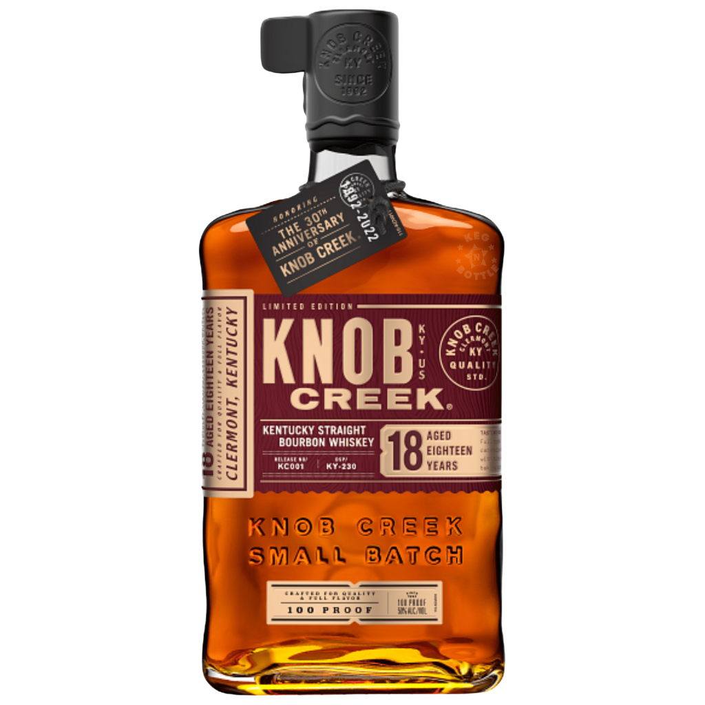 Buy Knob Creek 18 Year Single Barrel Bourbon Whiskey | Holiday House Liquor 