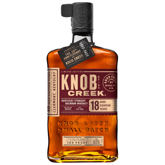 Buy Knob Creek 18 Year Single Barrel Bourbon Whiskey | Holiday House Liquor 