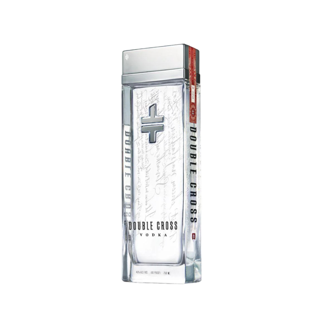 "Double Cross Vodka 750ML bottle premium Slovak vodka"