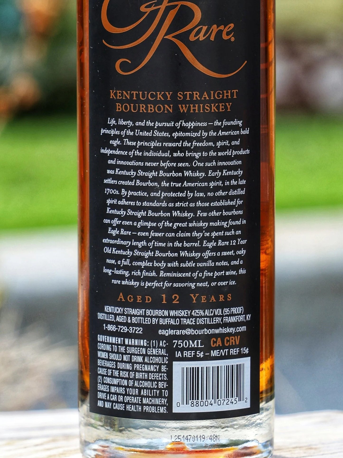 Eagle Rare 12 Year Kentucky Straight Bourbon Whiskey - 750ML