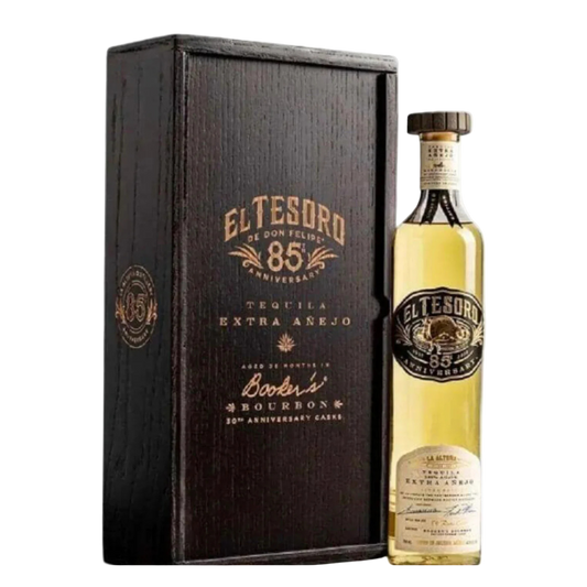 El Tesoro Añejo 85th Anniversary Tequila bottle 750ml limited edition premium sipping tequila