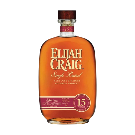Buy Elijah Craig 15 Year Old Single Barrel Bourbon Whiskey (750mL) - Holiday House Liquor
