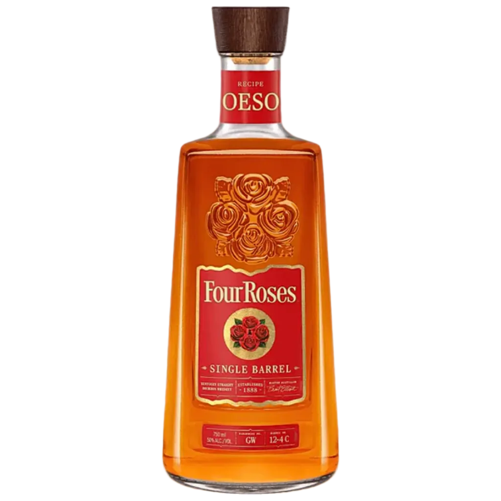 Four Roses Single Barrel OESO Recipe Bourbon Whiskey bottle 100 proof Kentucky straight bourbon
