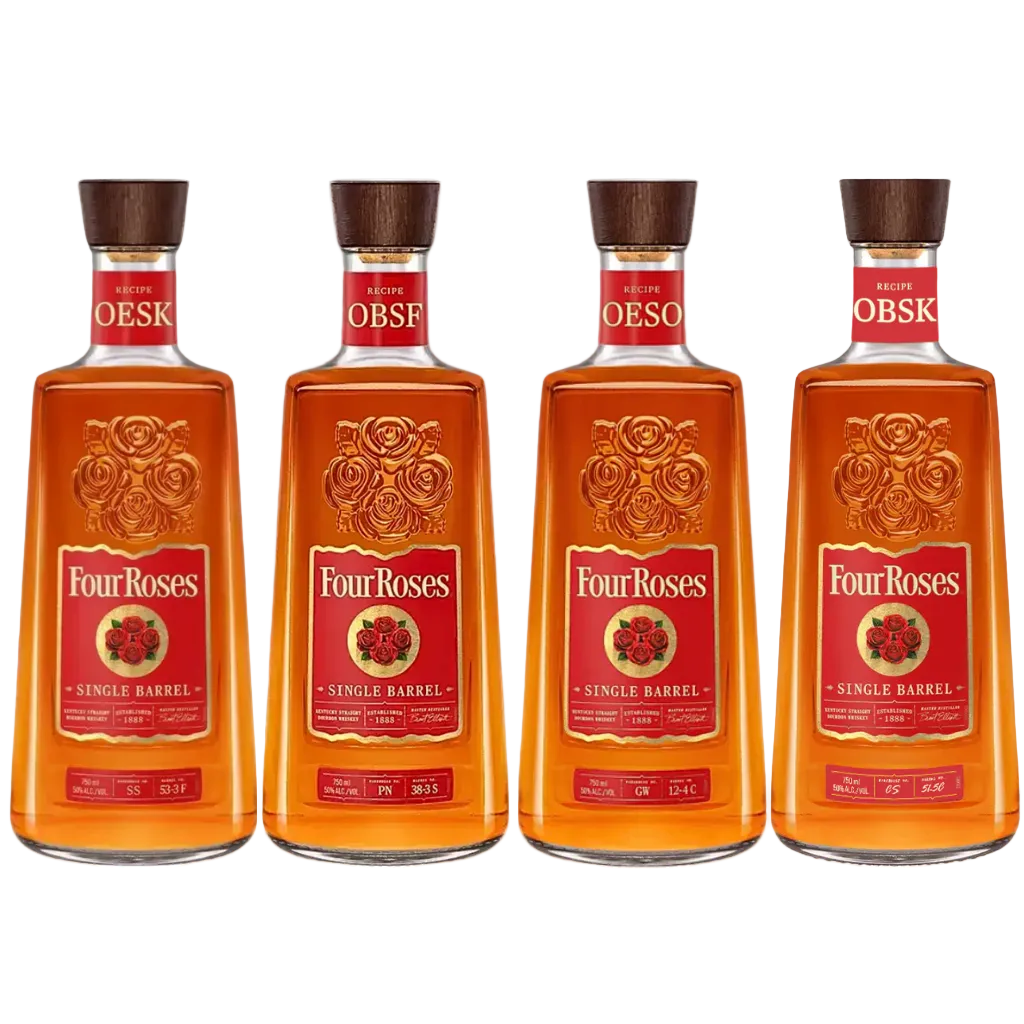 Four Roses OBSK, OESK, OESO & OBSF Recipe Bundle | Limited Edition Bou ...