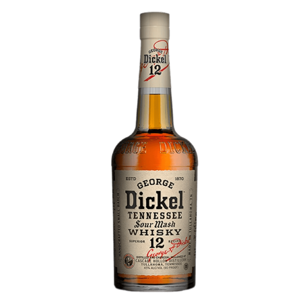 “George Dickel Sour Mash Classic No. 12 Whisky 750ML bottle front view”