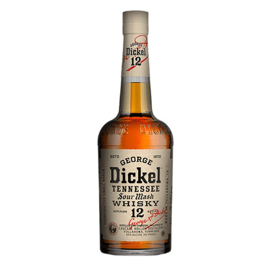 “George Dickel Sour Mash Classic No. 12 Whisky 750ML bottle front view”