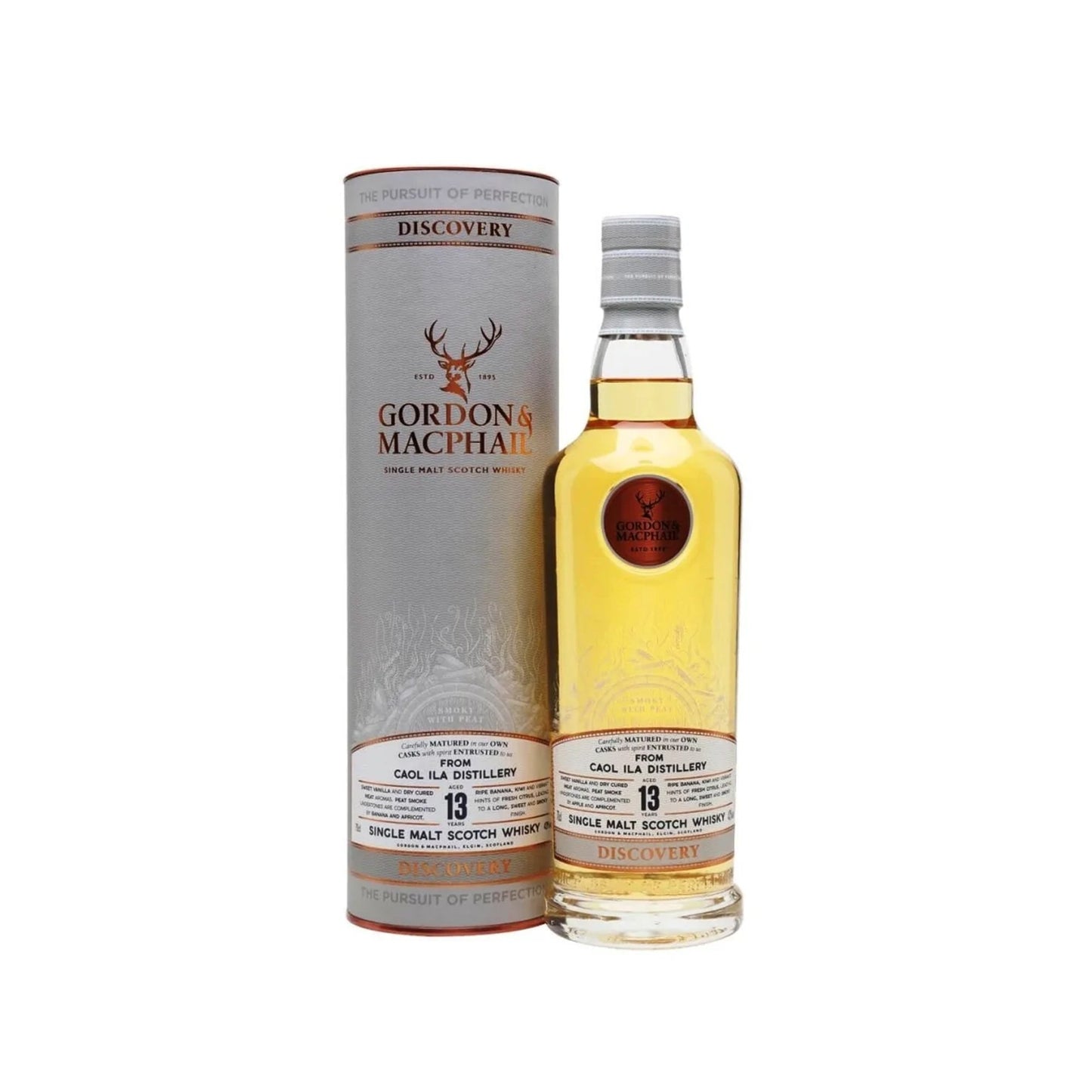 Gordon & Macphail Discovery Bourbon Cask Matured Single Malt Scotch Whisky - Aged 13 Years  - 750ML