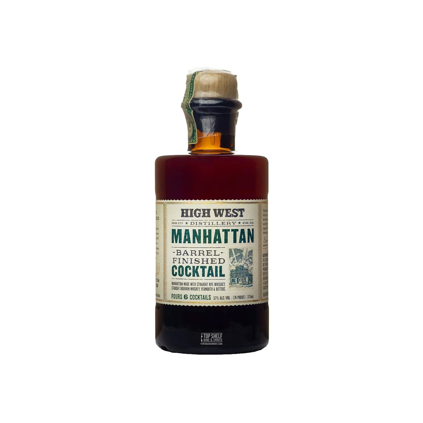 High West Manhattan Cocktail - 375ML