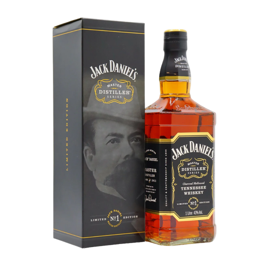 "Jack Daniel's Master Distiller Series Limited Edition No. 1 Tennessee Whisky 750ML bottle with collector packaging"