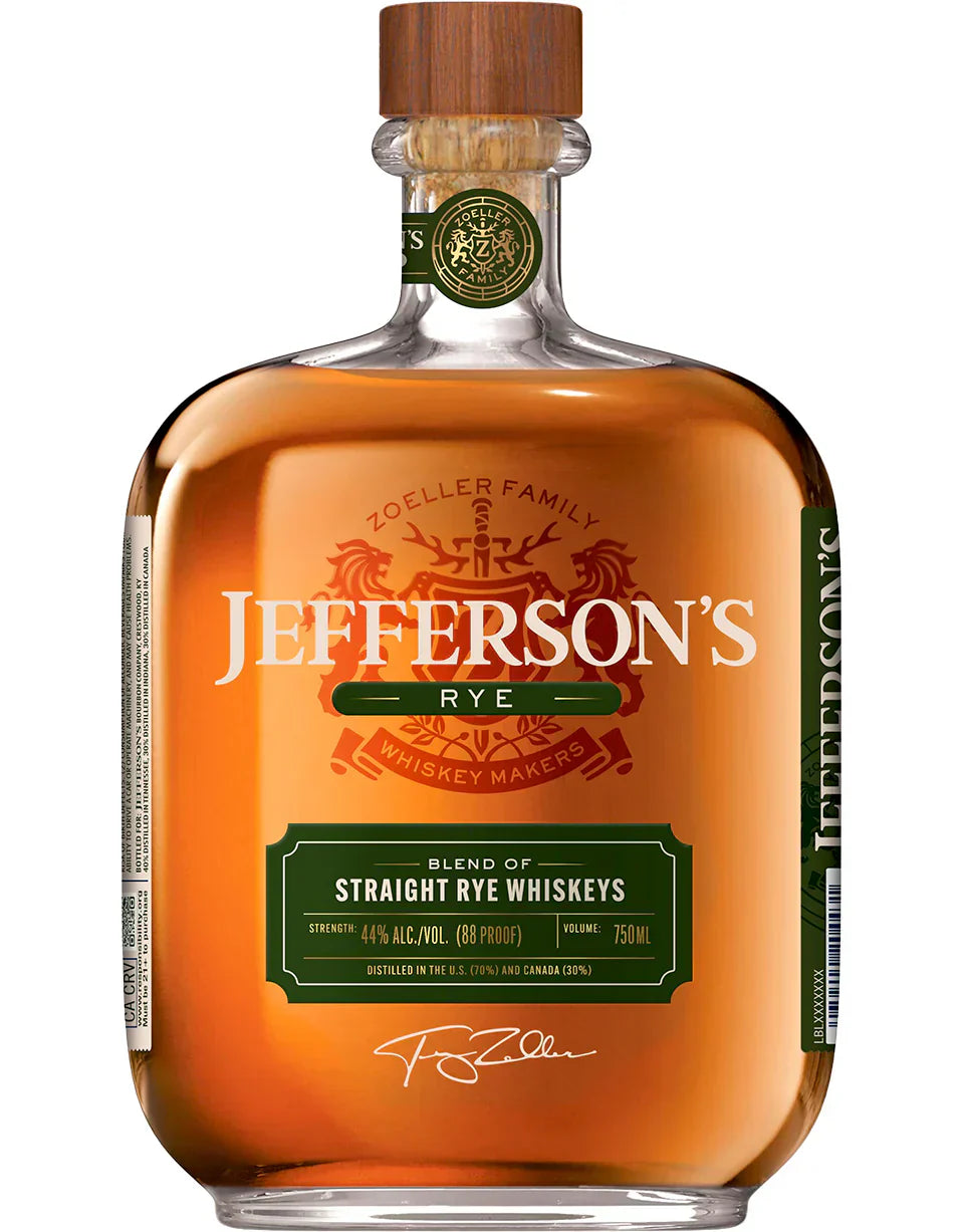 Jefferson's Blend of Straight Rye Whiskey
