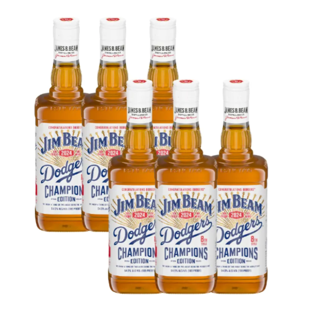 Jim Beam Dodgers 8th Title Champions Edition Bourbon 109 Proof 750ML
