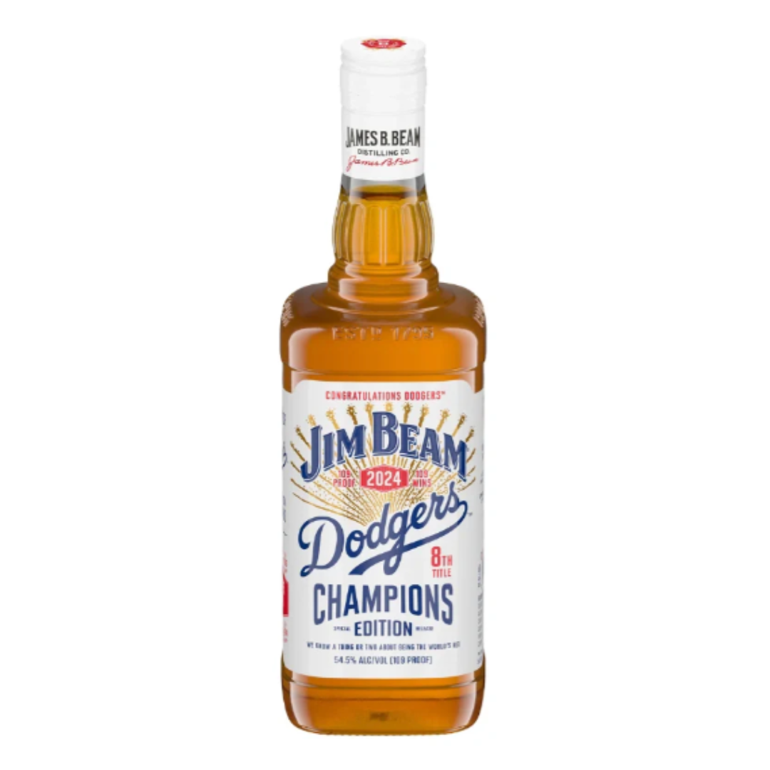 Jim Beam Dodgers 8th Title Champions Edition Bourbon 109 Proof 750ML