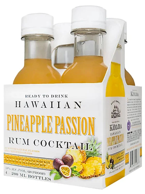 Koloa Hawaiian Pineapple Passion - 4pack 200ml each