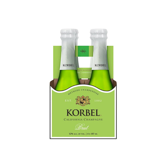 Korbel:California Champagne, Brut - 4PK