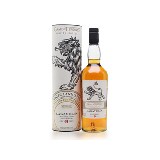 Lagavulin Game of Thrones 'House Lannister' 9 Year Old Single Malt Scotch Whisky  - 750ML