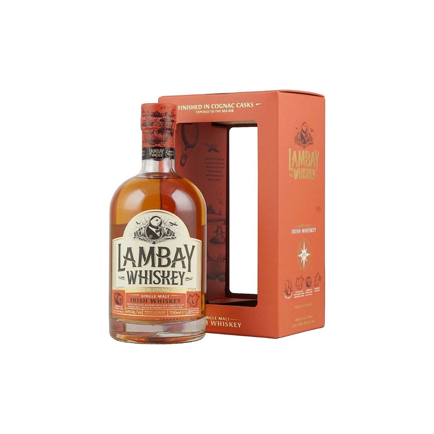 Lambay Whiskey Single Malt Irish Whiskey - 750ML
