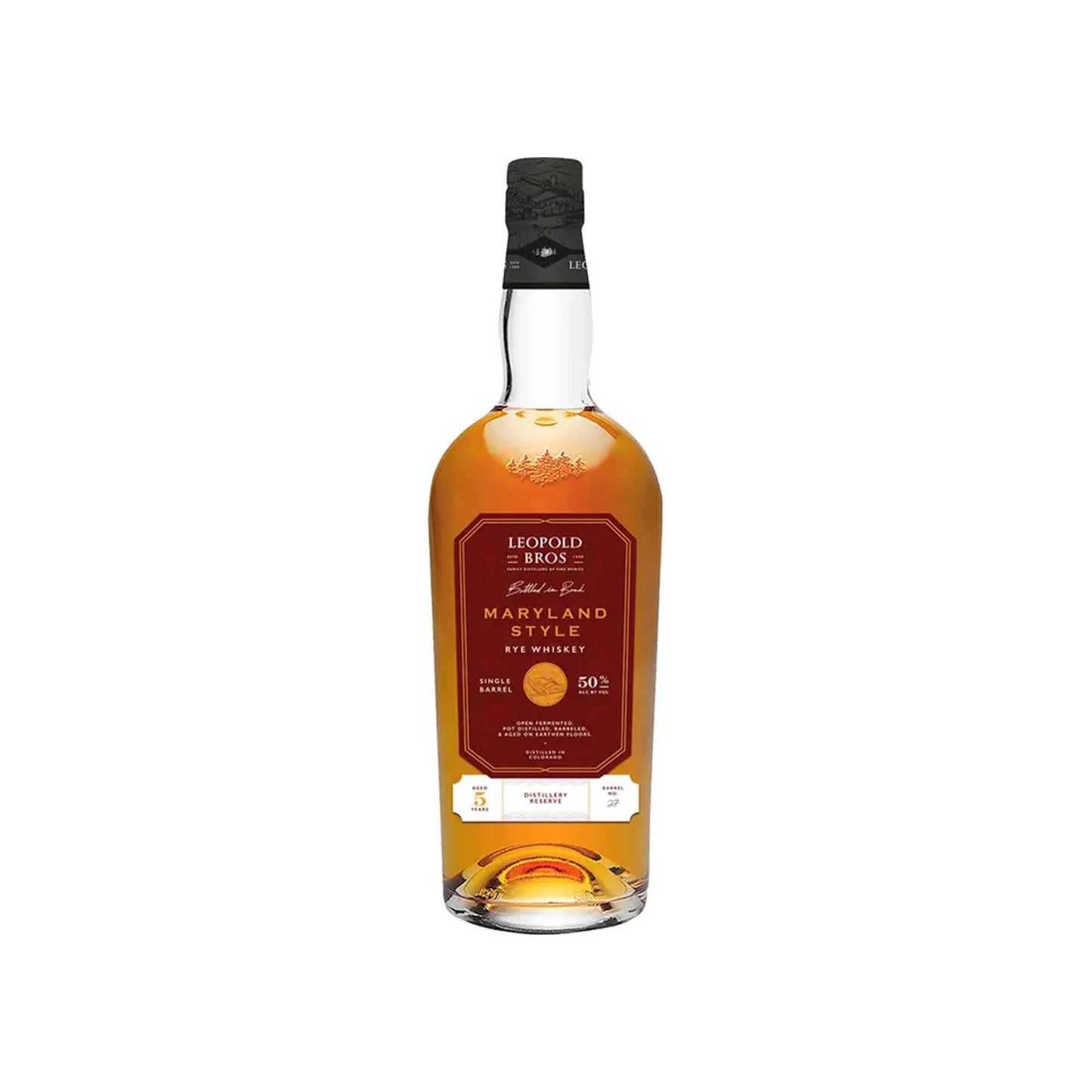 Leopold Bros 5 Years 100 Proof Rye - 750ML