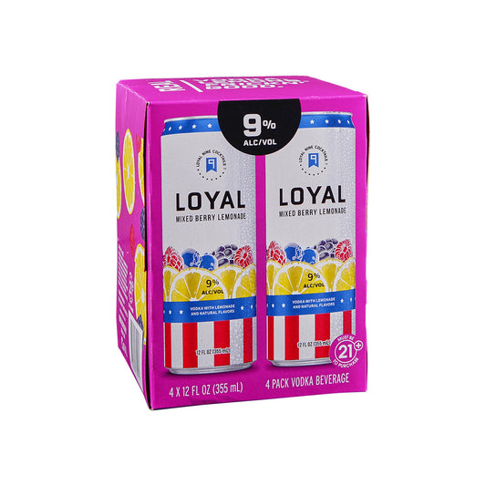 Loyal Mixed Berry Lemonade - 4PK