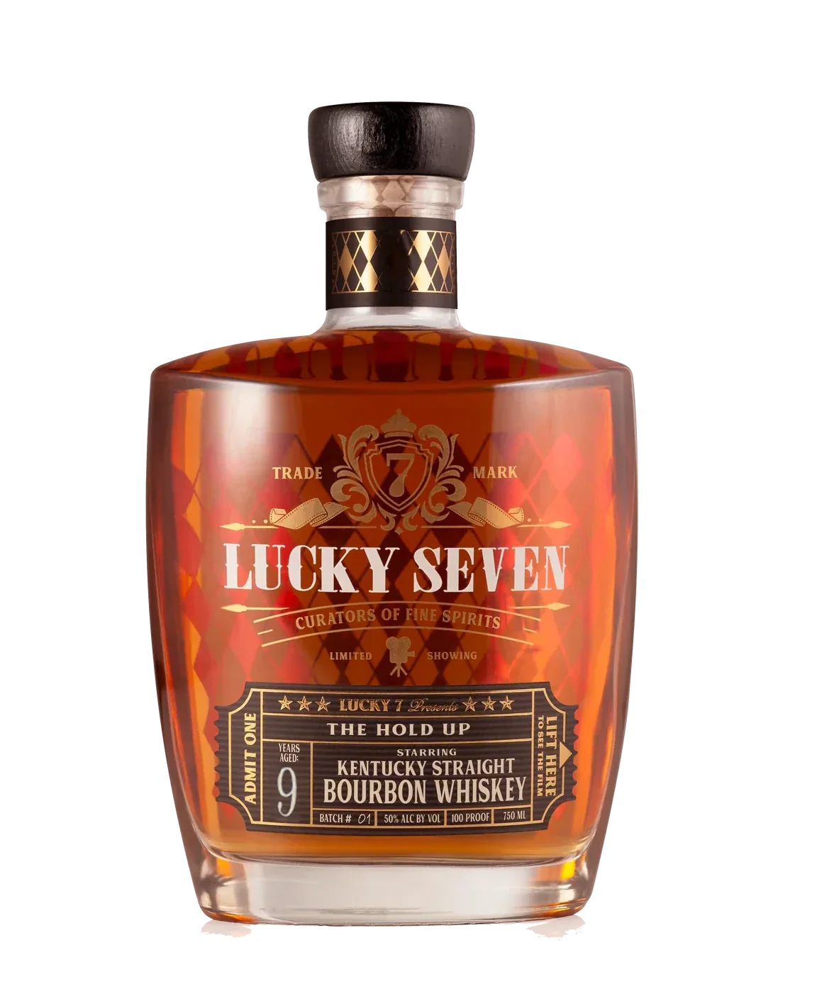 Lucky Seven The Hold Up 9 Year Bourbon 750ML