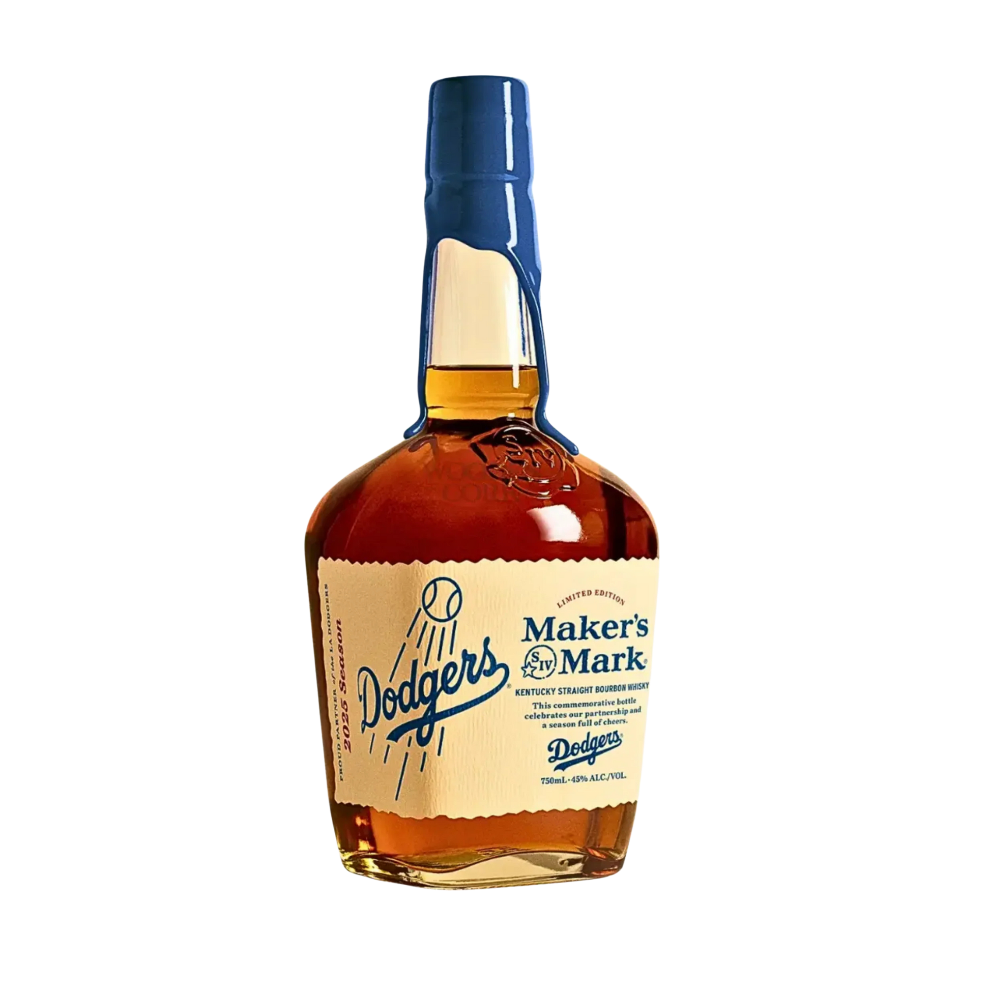 Maker's Mark Kentucky Straight Bourbon Whiskey – MLB Dodgers Maker's Mark Kentucky Straight Bourbon Whiskey – MLB Dodgers