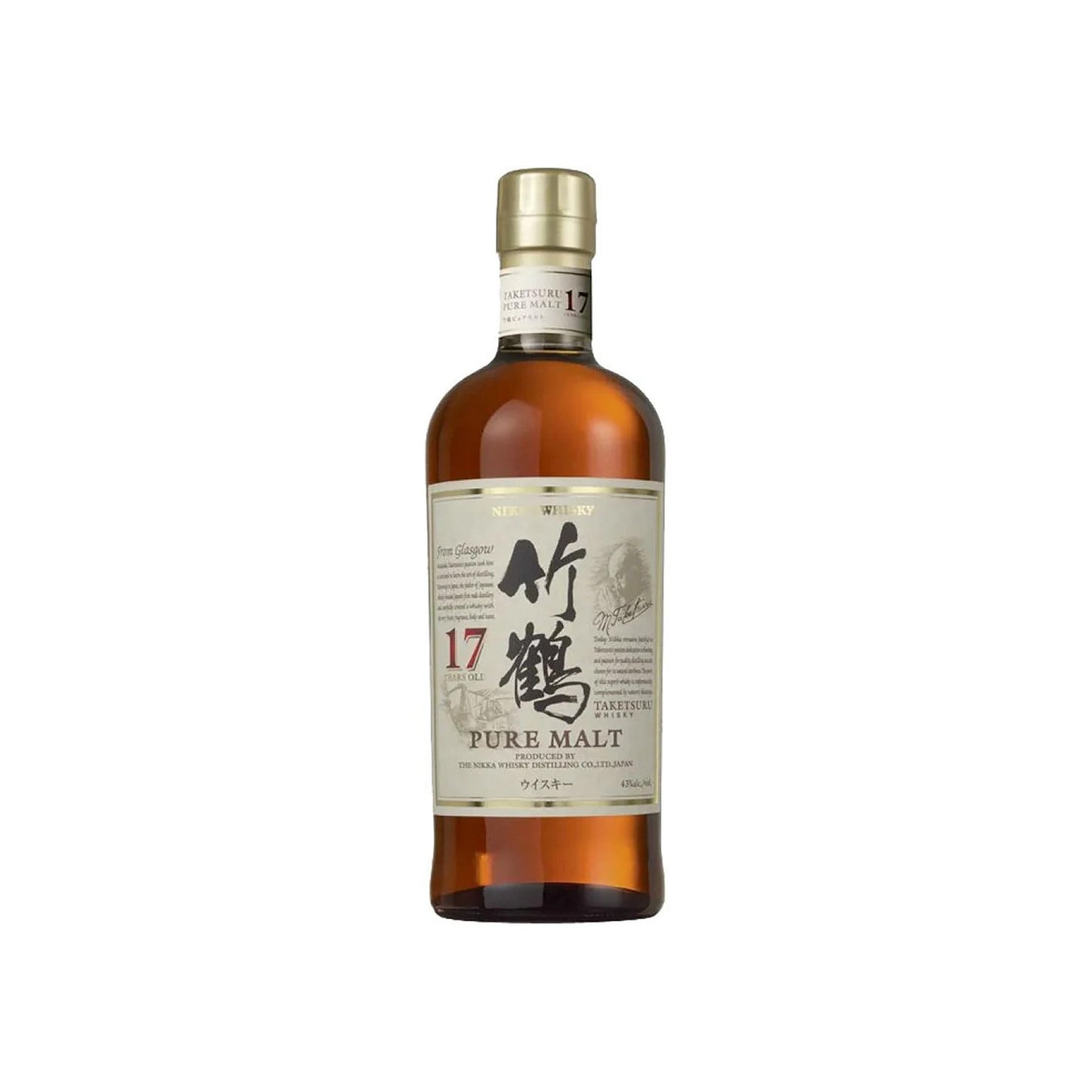 Nikka Pure ,Malt 17 Years Japanese - 750ML