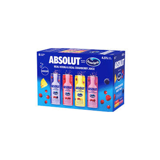 Ocean Spray Absolut Vodka Cranberry Variety - 8PK
