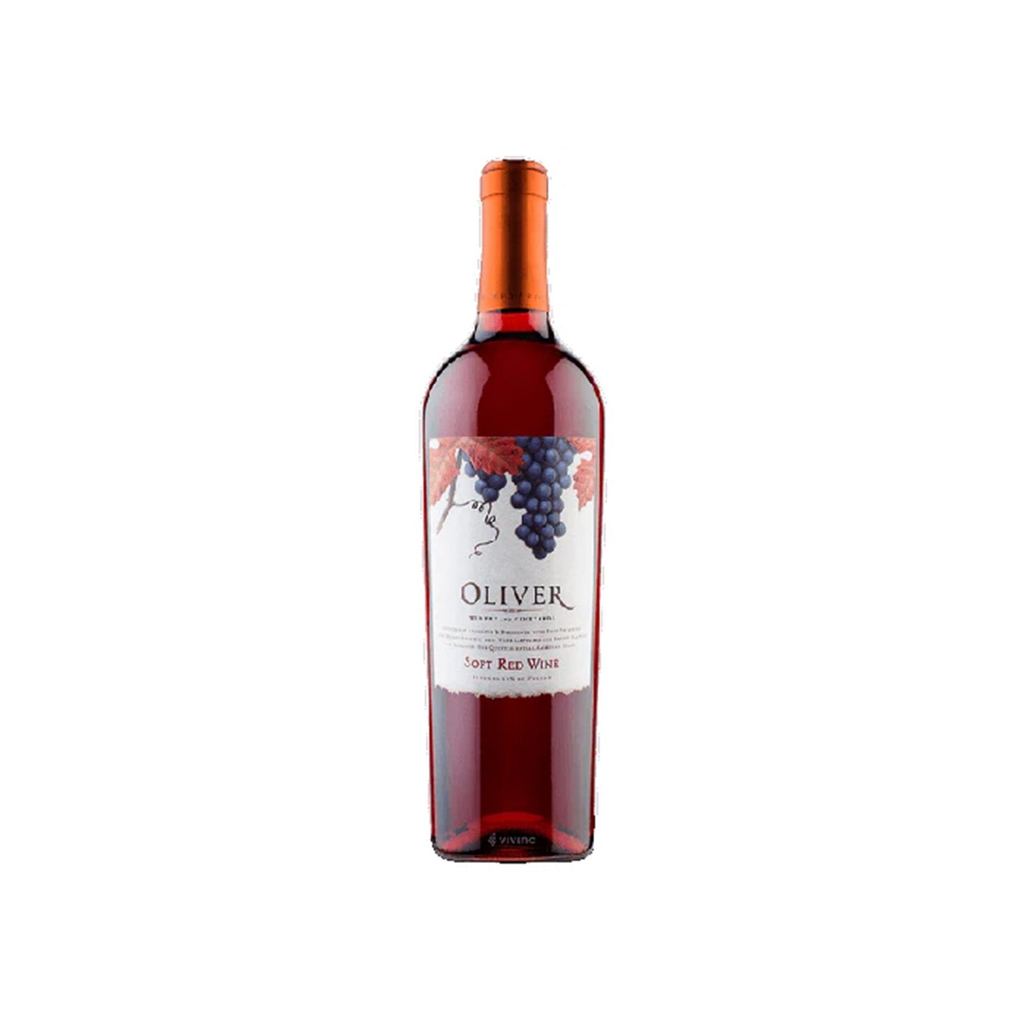 Oliver Soft Red:Red Table Wine - 750ML