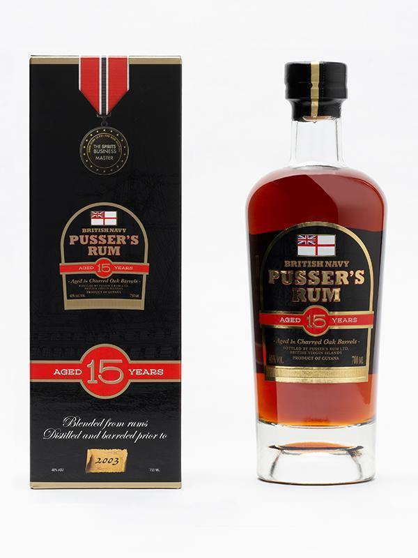 Pusser's Rum 15yr - 750ML .
