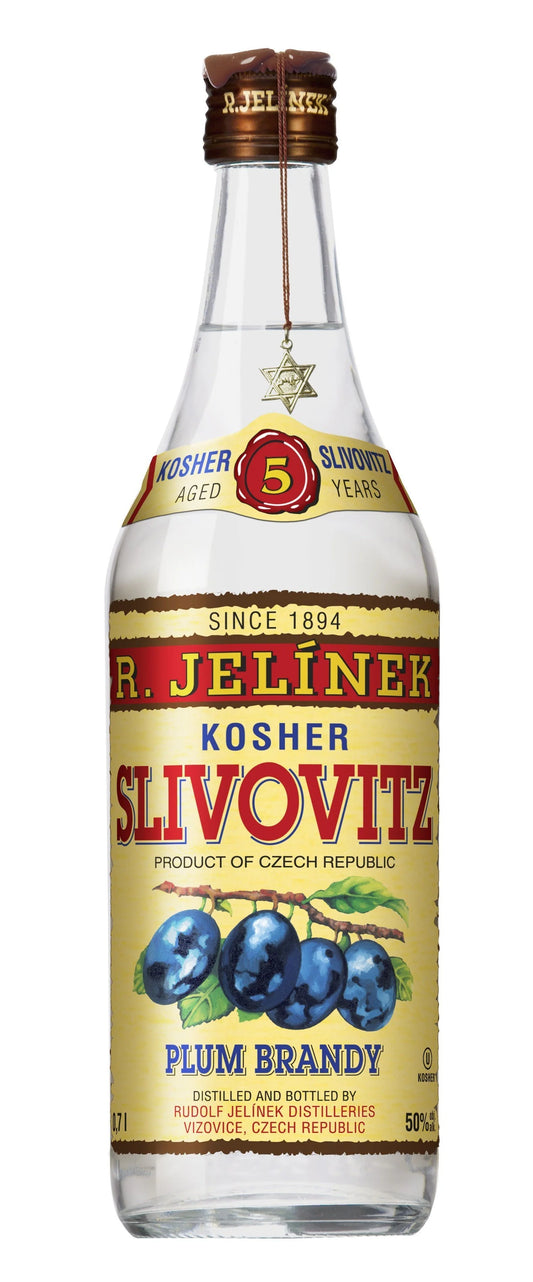 R. Jelinek Kosher Slivovitz Plum Brandy 5 Years - 750ML