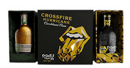 Crossfire Hurricane Caribbean Rum Rolling Stones Gift Set - 750ML