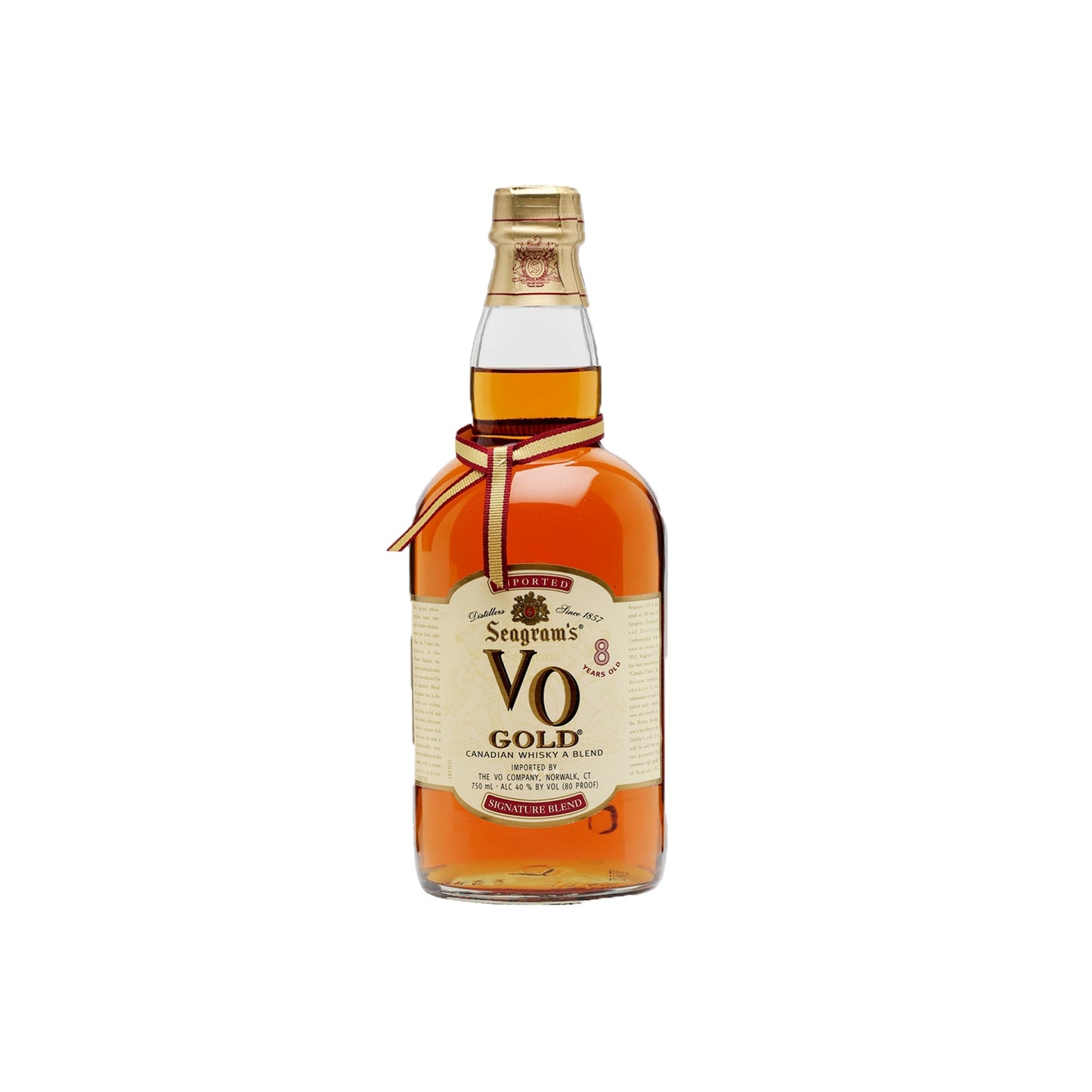 Seagrams Vo Gold 8 years old Canadian - 750ML