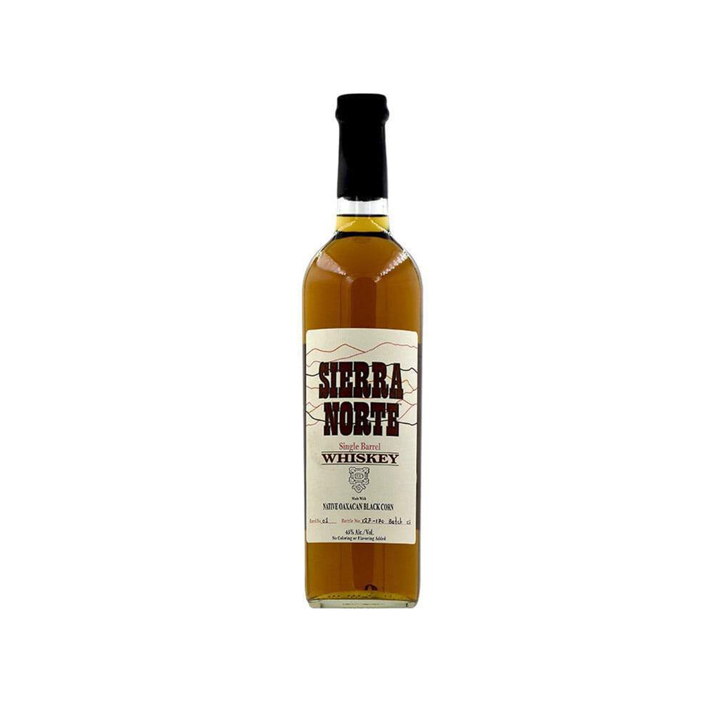 Sierra Norte Black Corn Mexican Whiskey  - 750ML