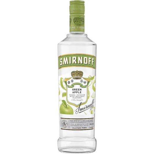 Smirnoff Green Apple Vodka- 750ML