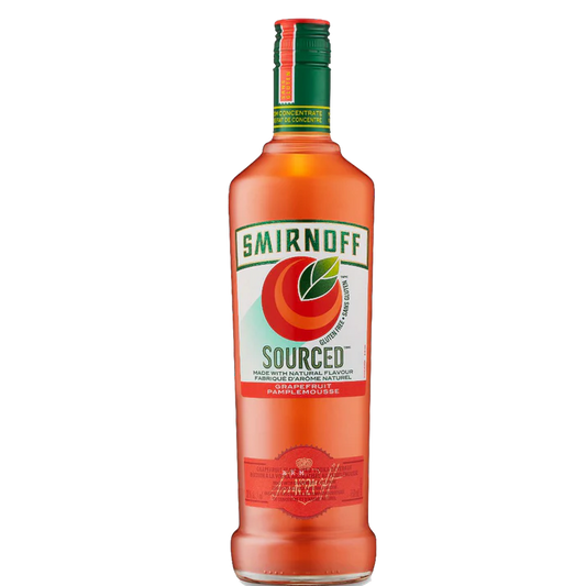 Smirnoff Sourced Ruby Red Grapfruit Vodka - 750ML